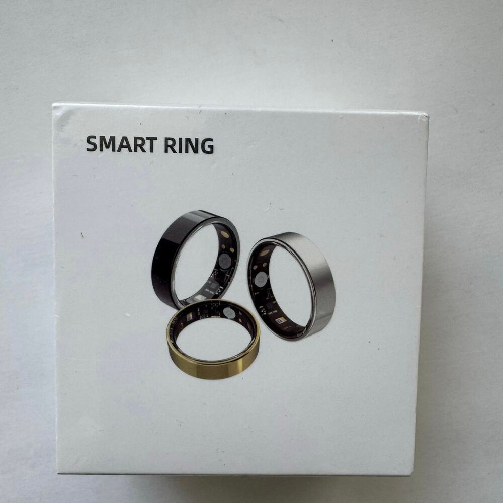 NWB Smart Ring for Fitness, Sleep and Health, Next Gen Health, Silver, Size 9